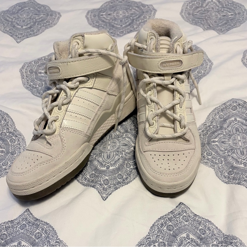 Ivy Park and adidas forum mid sneaker